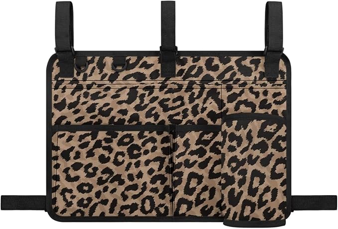 Golf Cart Rear Seat Organizer Storage Bag Large Capacity Golf Cart Accessory for Club Car, Wheelchair and Walker