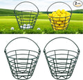 Roykaw Golf Ball Basket Bucket Container for 50 Balls,with Handle,Built to Last/Easy to Organize