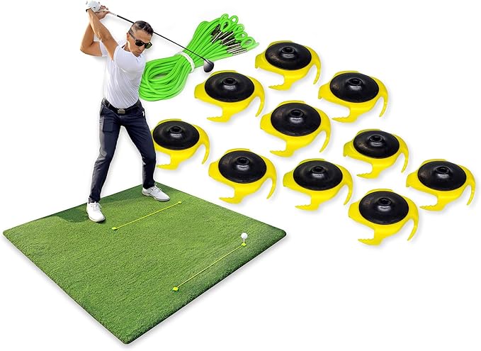Tee Claw Golf Tee Holder, Great for Golf, Baseball and Softball for Putting Training Aid, Foot Placement, for Indoor and Outdoor Training, Made in USA