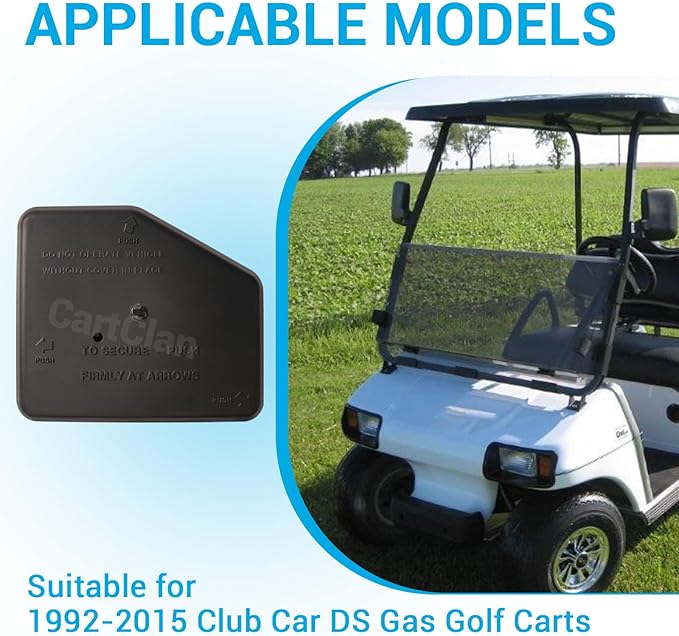 Club Car Electrical Component Box Asm/Electrical Box Cover Suitable for 1992-2015 Club Car DS Gas Golf Carts, OEM# 1015777/102711201, 1015373, 1013609, 1014808, 1015372