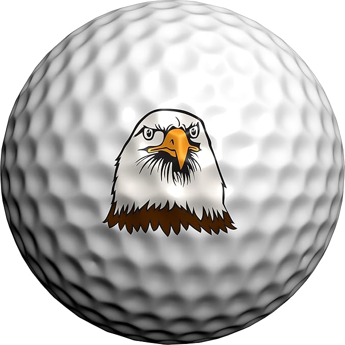 Golfdotz - USGA Rule Conforming Novelty Golf Ball Markers, Golf Ball Stickers for Marking Balls, No More Smearing from Stamps, Gifts for Golfers, Dads, and Retirees, (CreaturesCollection; 18-32 Count)