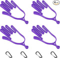 PATIKIL Golf Gloves Stretcher,Plastic Keeper Support Rack Holder Dryer Hanger Frame with Hanging Hooks