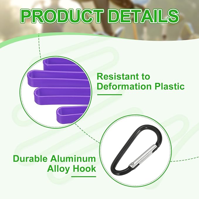PATIKIL Golf Gloves Stretcher,Plastic Keeper Support Rack Holder Dryer Hanger Frame with Hanging Hooks