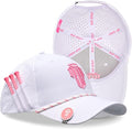 NJF Golf™ Hat Men - Breathable Mens Golf Hats, Adjustable Rope Snapback Cap, Convenient Cap with Tee Holder