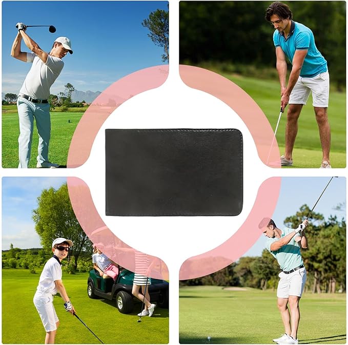 Golf Scorecard Holder,Portable Score Display Notebook for Practice Training Indoor Home Backyard Sports Club Recreation Competition Entertainment Simulation