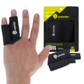 LIONTEK Pinky-Ring Flow Finger Sleeve V3 Pair — Joint Support & Compression for Activity, BJJ, Fitness, Volleyball, Basketball, and More