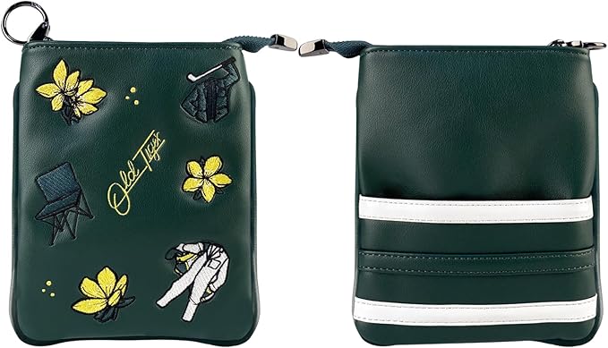 Swig Sip Golf Pouch Bag - Waterproof Compact Golf Ball & Tee Organizer, Handcrafted Zipped Pouch for Keys and Phone, Soft Fleece Lined, Golfing Gear for Course & Travel