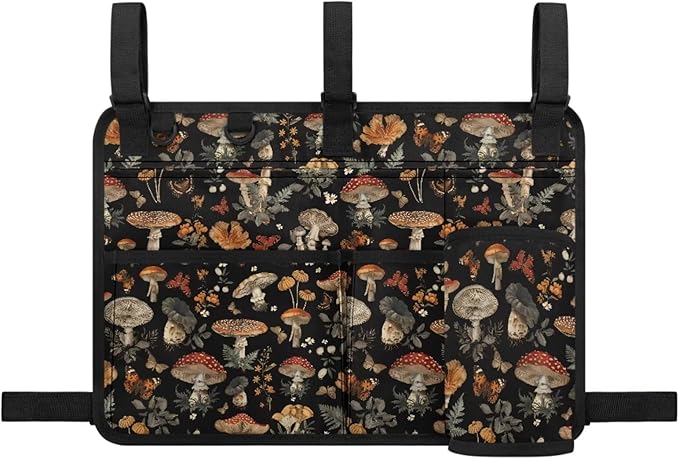 Fashion Golf Cart Rear Seat Organizer Lightweight Storage Bag Accessories for Club Car, Wheelchair and Walker