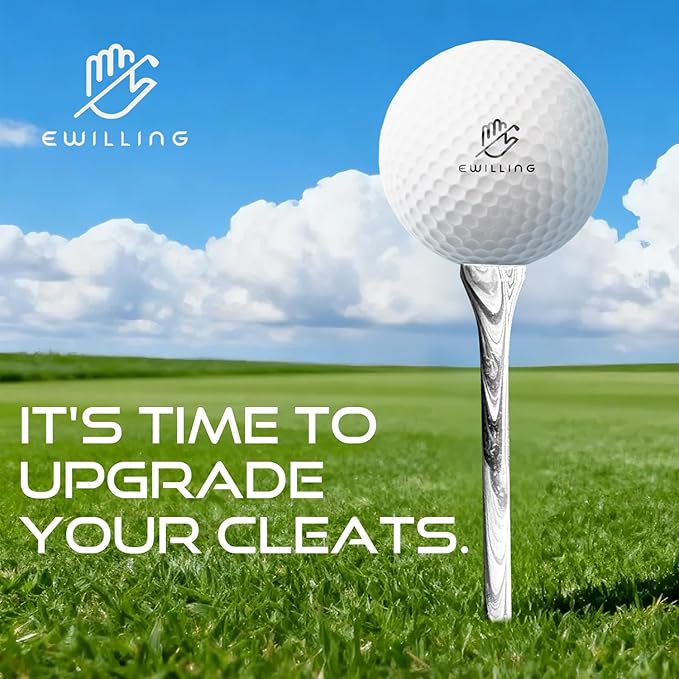 Golf Tees Multiple Colors Mixed Size Package, 100pcs Professional Bamboo/Wood Golf Tees, Size 3-1/4", 2-3/4" & 1-1/2" Reduce Friction and Resistance