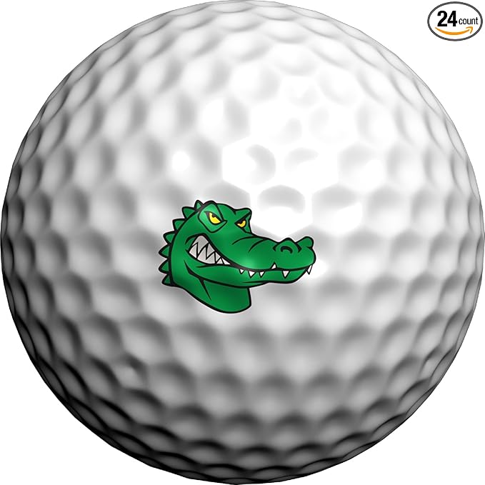 Golfdotz - USGA Rule Conforming Novelty Golf Ball Markers, Golf Ball Stickers for Marking Balls, No More Smearing from Stamps, Gifts for Golfers, Dads, and Retirees, (CreaturesCollection; 18-32 Count)