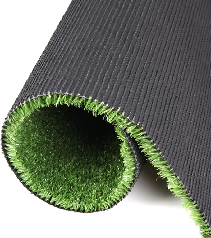 Artificial Grass Turf, 13ft x 28ft 0.4" Pile Height, Indoor Outdoor Fake Astroturf Rug Carpet Mat for Balcony Decor Backyard Patio Backdrop Fence Wall Decorations Dogs
