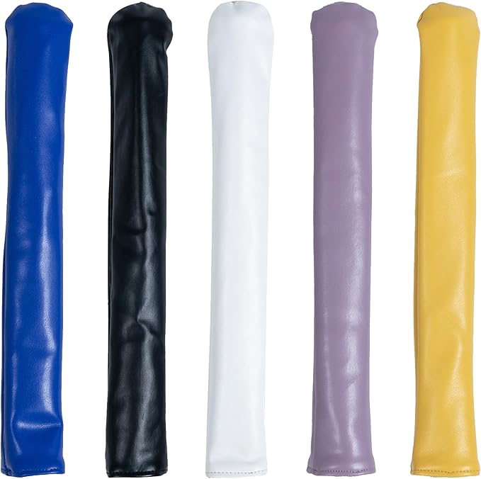 Simple PU Leather Alignment Stick Headcover Golf Alignment Stick Cover Case Holder Golfs Club Protector Enduring
