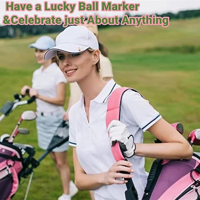 Amy Sport Golf Ball Markers Assorted Patterns Fits All Magnetic Golf Tools Value Set, Alloy Soft Enamel Technique Marker for Hat Clips Gloves Golf Divot Tools Marks