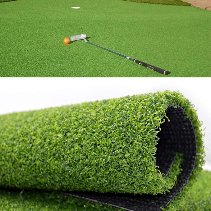 Artificial Grass Turf - 11FT X 78FT Indoor/Outdoor Golf Training Mat, Synthetic Fake Grass for Baseball, Football, Gym Sports