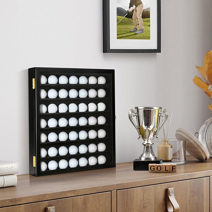 TJ.MOREE Golf Ball Display Case for 49 Balls