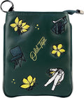 Swig Sip Golf Pouch Bag - Waterproof Compact Golf Ball & Tee Organizer, Handcrafted Zipped Pouch for Keys and Phone, Soft Fleece Lined, Golfing Gear for Course & Travel