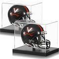 Clear Acrylic Mini Helmet Display Case, Protective Sports Memorabilia Storage Box