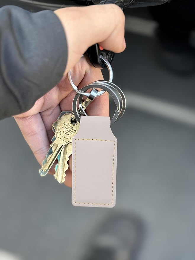 LaserGram Rectangle Keychain, Disc Golf, Personalized Engraving Included