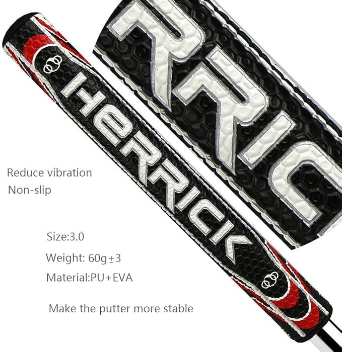 Golf Putter Grip for Mens PU Material Lightweight Portable Soft Many Color to Choose
