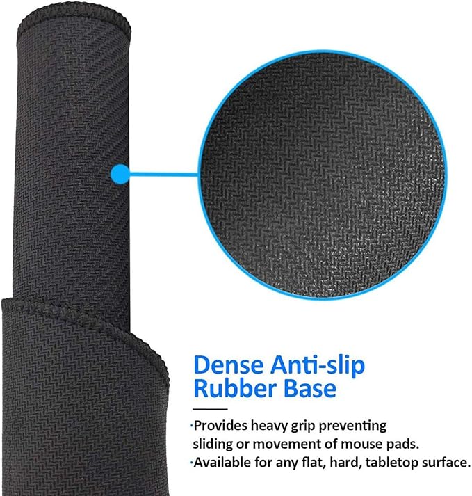 Mouse Pad, Video Games Mouse Pads for Desk, Stitched Edge Mousepad with Non-Slip Rubber Base, Gaming Mouse Mat for Computer Laptop Home Office