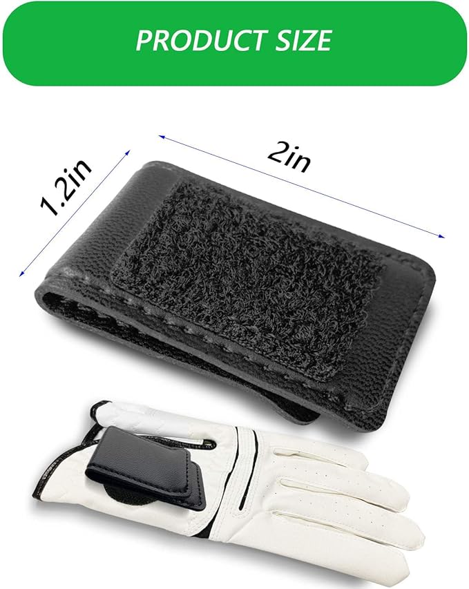 Golf Glove Clip, Simple and Stylish Golf Glove Holder for Easy Access and Natural Ventilation Drying