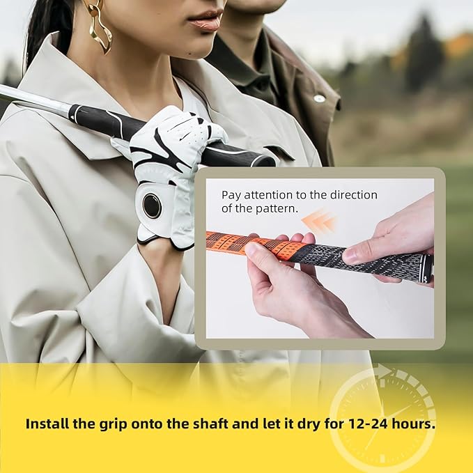 Golf Grip Kit - 15 Double Sided Tape Strips, 5oz Solvent, Hook Blade & Vise Clamp - Professional Quality