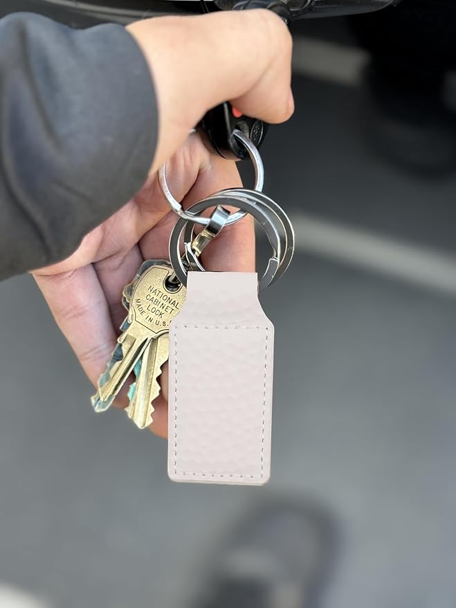 LaserGram Rectangle Keychain, Disc Golf, Personalized Engraving Included