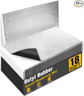 MYFAMIREA 18 sqft Car Sound Deadening, Sound Deading Material Mat for Car 80mil(2mm), Butyl Automotive Sound Deadening with Self-Adhesive, Noise Insulation and Dampening, Auto Deadener for Trunk, 17P