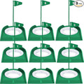 Sotiff Golf Putting Practice Cup Hole Training Aids Golf Accessories Training Putters with Plastic Flag for Adult Office Garage Yard Indoor Outdoor Practice