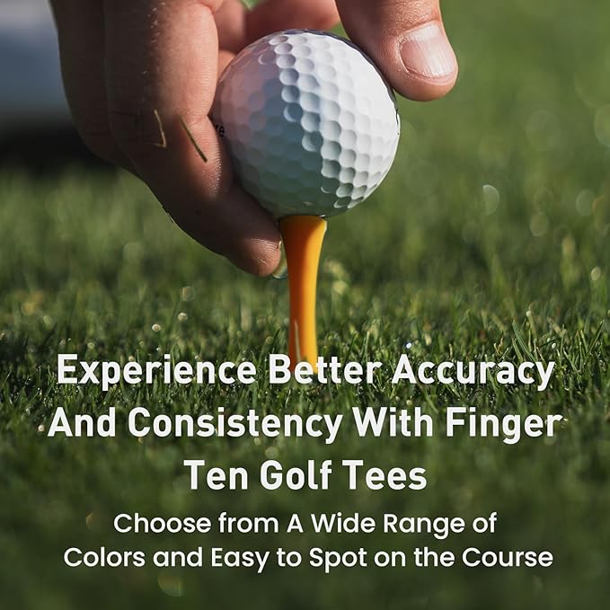 Plastic Golf Castle Tees Step Down Value 200 Count, Unbreakable Mixed or Same Height 1, 1 1/4, 2 3/4, 2 1/4, 2, 1 3/4, 1 1/2 Inch Length Colorful Pack for Practice
