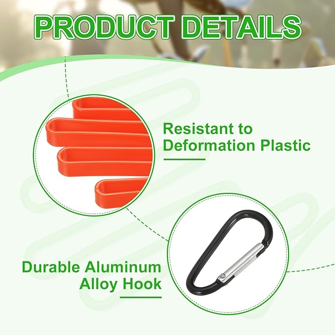 PATIKIL Golf Gloves Stretcher,Plastic Keeper Support Rack Holder Dryer Hanger Frame with Hanging Hooks