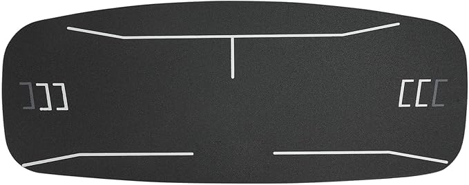 Golf Pressure Plate, Weight Shift Balance Board Trainer for Indoor/Outdoor Practice, 330lbs Capacity Swing Aid with Audible Feedback to Improve Speed, Power & Balance