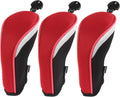 Andux Golf Hybrid Club Head Covers with Dial No. Tag Pack of 3 (All The Same Size)