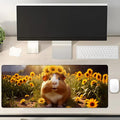 Cute Guinea Pig Gaming Mouse Pad Gifts 31.5" x 11.8", Non-Slip Rubber Base MousePads for Computers Laptop School Office Home Accessories Decor, Mouse Pad, Keyboard Desk Mat