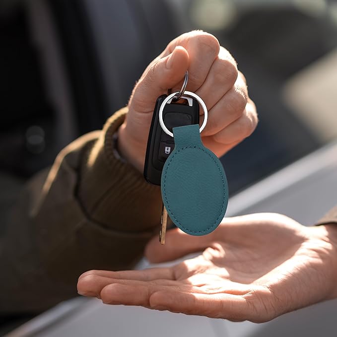 LaserGram Oval Keychain, Water Polo, Personalized Engraving Included