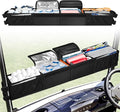 Golf Cart Storage Organizer, Golf Cart Front Storage Basket with Insulated Compartment No-Drilling Golf Cart Basket Compatible with EZGO, Club Car, Kandi Electirc Golf Carts