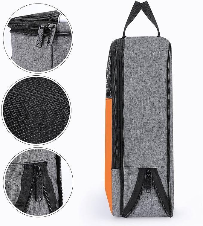 Travel Shoe Bags for Storage and Packing Portable Sneaker Bags Ireland Flag Lightweight Sport Shoe Pouch Bag