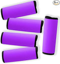 Luggage Identifiers for Suitcases Unique-Luggage Tags 5 Pack Travel Luggage Handle Wrap/Cover Cruise Must Haves Travel Gifts for Travelers/Airplane
