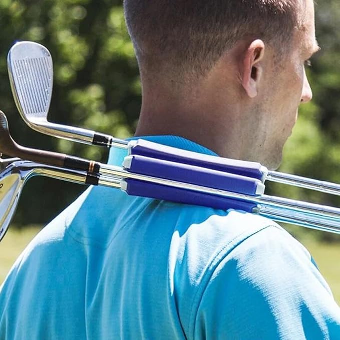 Golf Club Fixer Holds 6 Clubs Compact Portable with Padded Handle Travel Storage Stabilizer for Golf Bags
