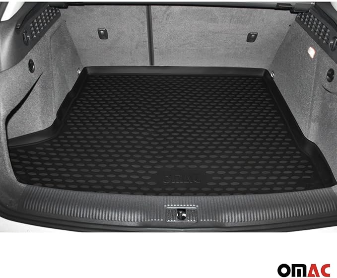 OMAC Cargo Mats Liner for VW e-Golf 2015-2019 Rear Trunk Waterproof TPE Black