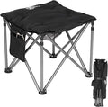 Camping Stool with Removable Padded Folding Outdoor Stool Camping Stool Padded Oversized Ottoman Camping Chair Foot Rest Camp Stool Folding Stools