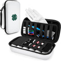 Golf Glove Holder Case with Glove Shaper - Golf Accessories Organizer for Men & Women, Premium Protective Storage Case with Carabiner Fits Golf Bags, Golf Gifts for Men