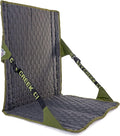 Crazy Creek HEX 2.0 LongBack Chair for Backpacking, Camping and Stadium Use, Extra Width & Back Height for Comfort, 250 LBS Weight Capacity, Adjustable Straps w/Rock Lockster (R) Buckles