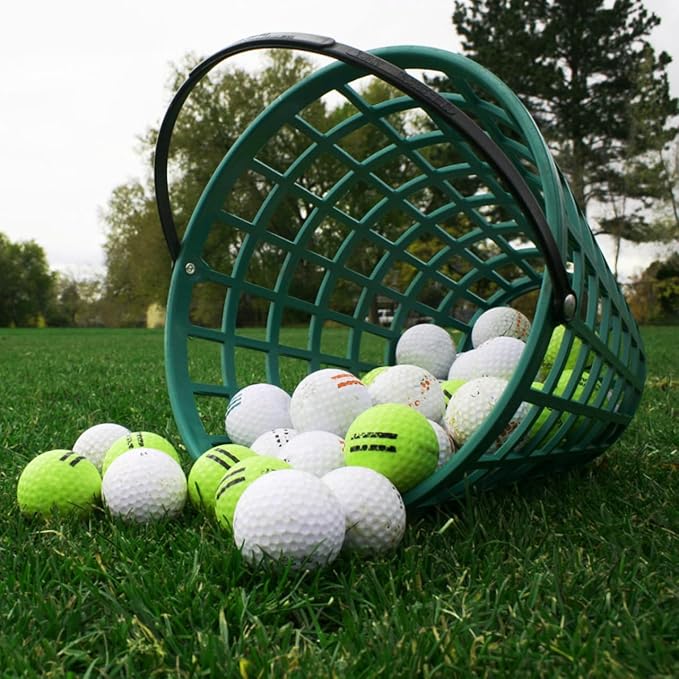 VANZACK Golf Accessories Small Ball Holder Container Ball Basket Golf Range Baskets Bucket Holds Holder Container Storage