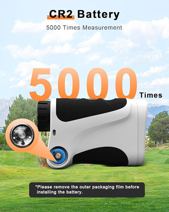 Golf Rangefinder 650/1200/1700 Yards Range Finder Golfing 6X Magnification 0.5 Yard Accuracy Flag Pin Lock Vibration Fast Focus