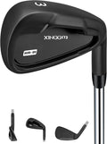 XM-01 Individual Golf Irons or Golf Irons Set - Premium Men Golf Club Iron with Steel Shaft for Right Hand Golfers Stiff Flex