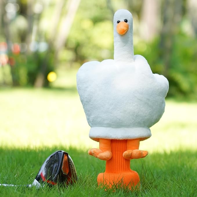 Funny Golf Headcover, Animals Plush Driver Headcover, Golf Club Head Covers Gift for Men Women