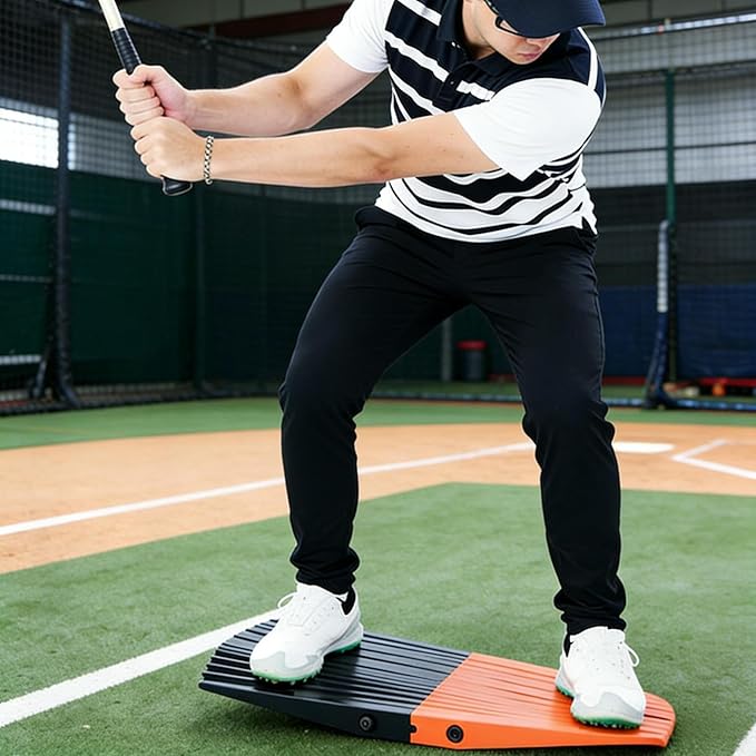 Golf Balance Board, 3 Modes Teaching Tool, Vibration Feedback Golf Swing Trainer, Swing Practice Training Accessory, Performance Improvement Device, for Beginners Club Practice Drills