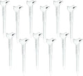 FIRE AWAY Premium Golf Tees, Reduced Ball Spin, Less Friction & Precision Height Markers for Perfect Trajectory, Made of Special Unbreakable Plastic Nylon Blend