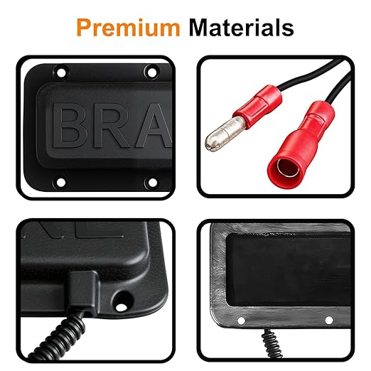 Golf Cart Brake Light Switch Brake Pad Switch Pedal Mount for Club Car EZGO Yamaha Golf Carts